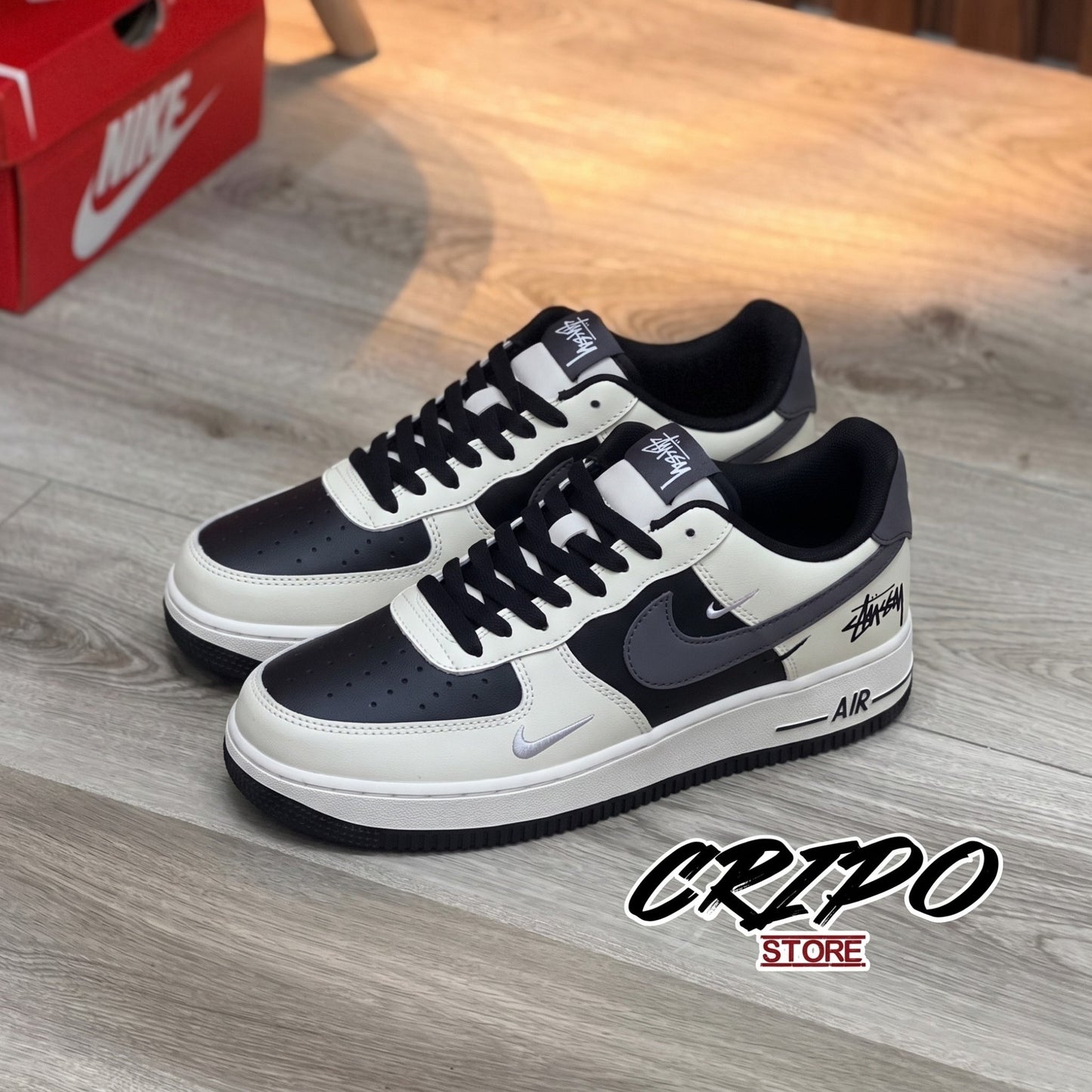 Nuevos AF1 - STÜSSY NOIR