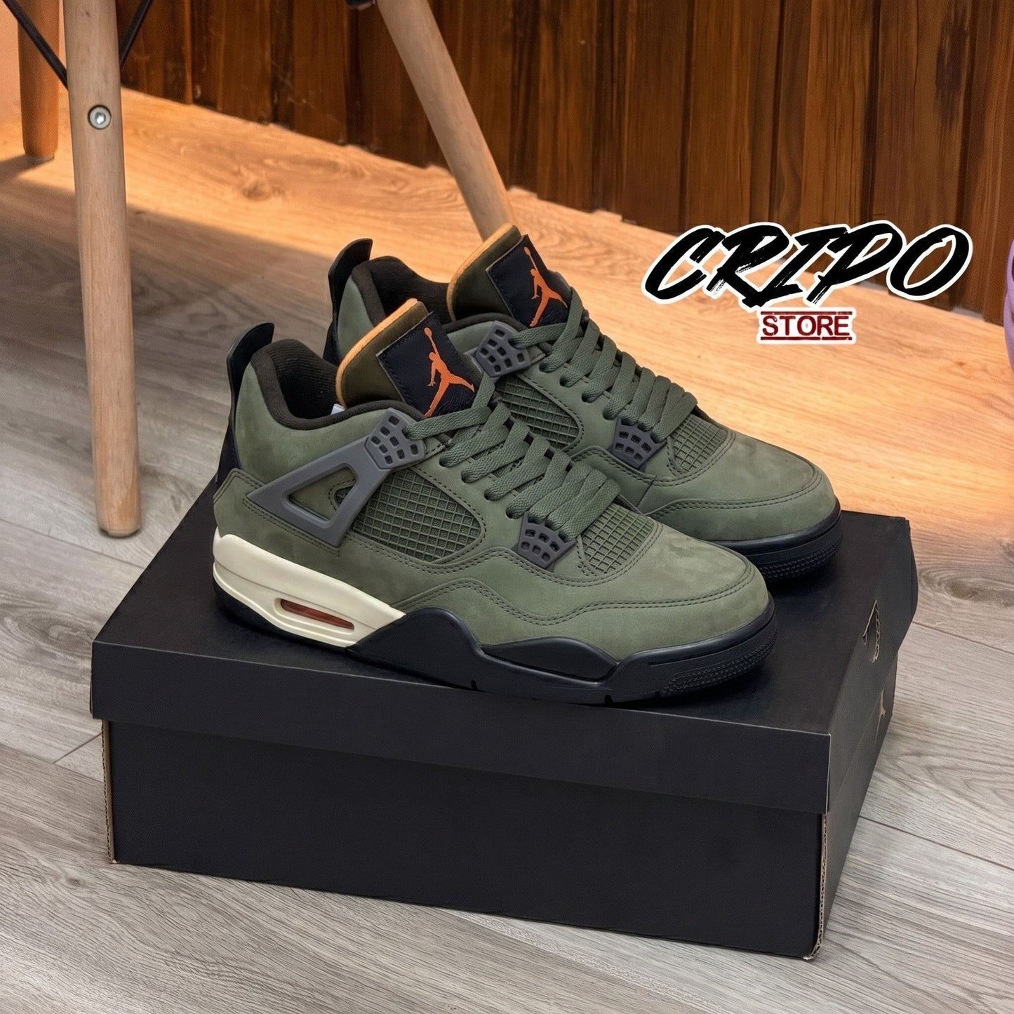 RETRO 4️⃣ OLIVE DRAB