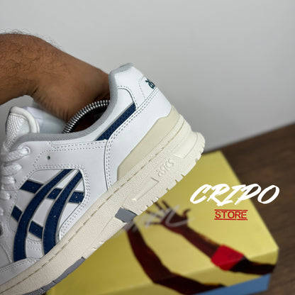 ASIC CLASICO BLANCO - AZUL