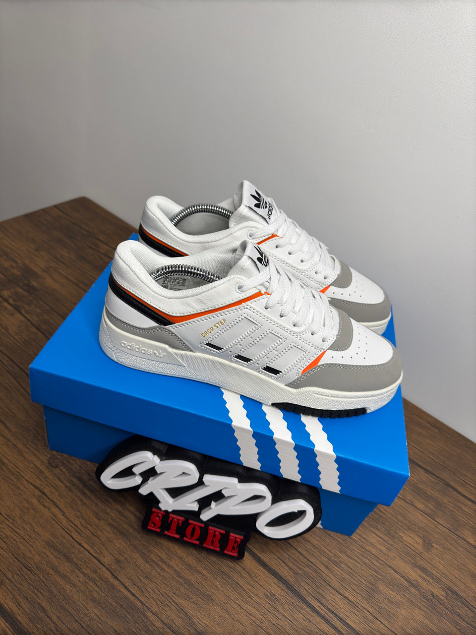 DROPSTEP BLANCO & NARANJA