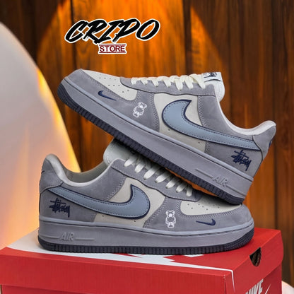 Nuevos AF1 - STÜSSY BEAR GREY