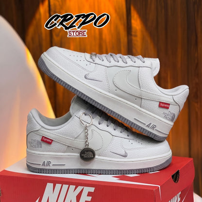 Nuevos AF1 - NORTH FACE WHITE